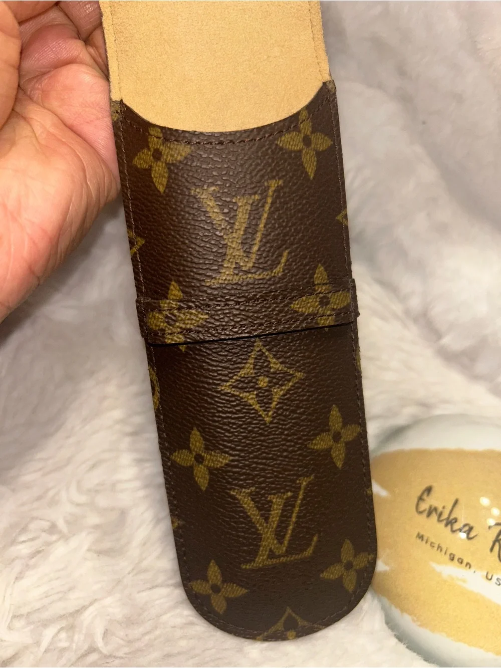 Louis Vuitton Monogram Pen Case- BEAUTIFUL CONDITION